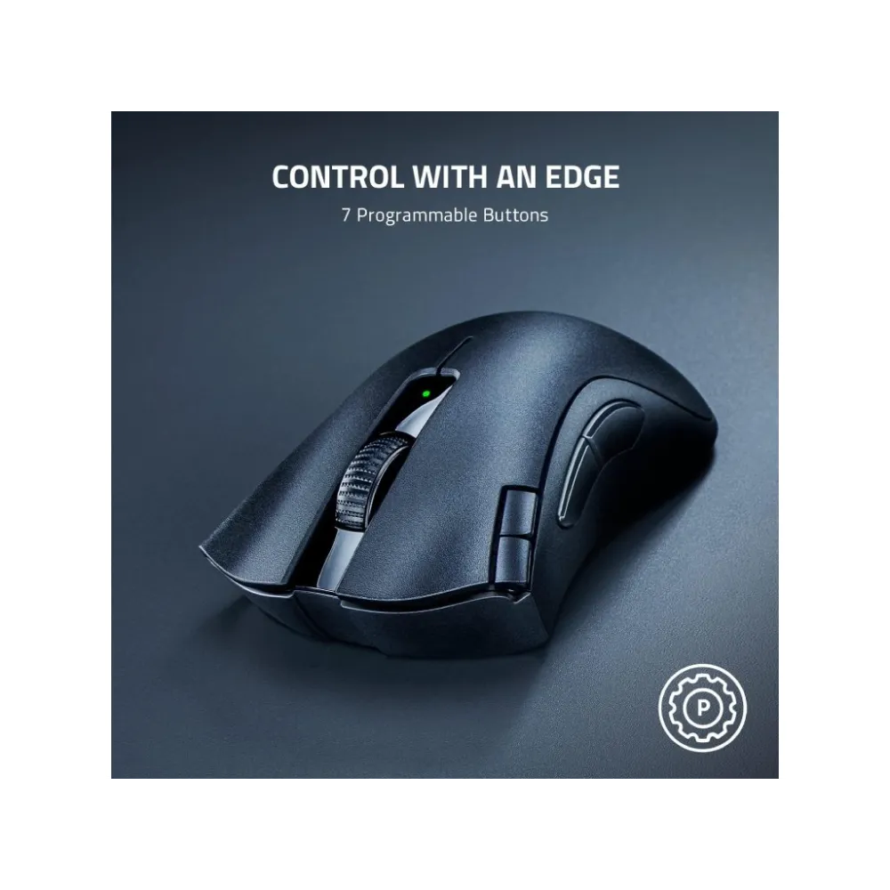 RAZER DeathAdder V2 X HyperSpeed Gaming Mice, 2.4GHz Wireless + Bluetooth, 14K DPI