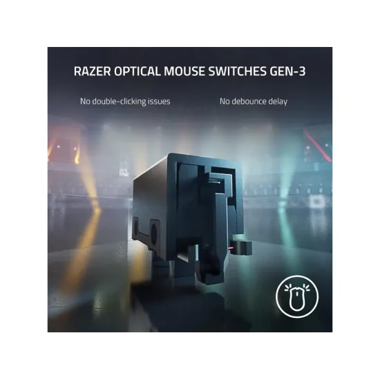 RAZER DeathAdder V3 Pro Black - Ultra-lightweight Wireless Ergonomic Esports Mouse, 30K DPI