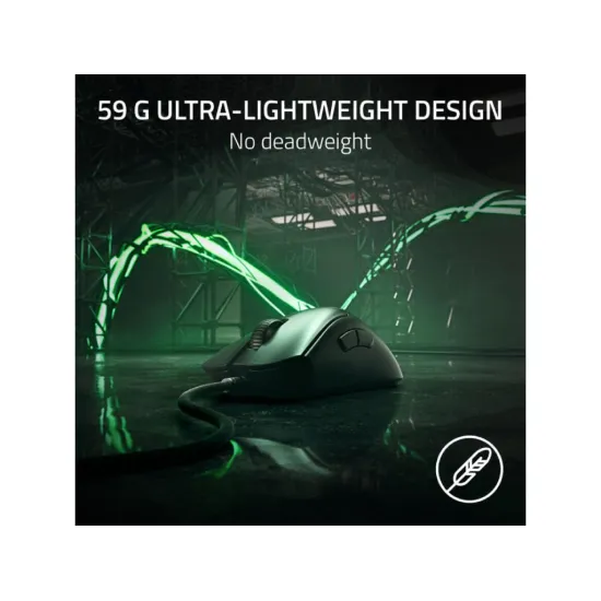 RAZER DeathAdder V3 Ultra-lightweight Ergonomic Esports Mouse,Focus Pro 30K Optical Sensor, 3000 DPI