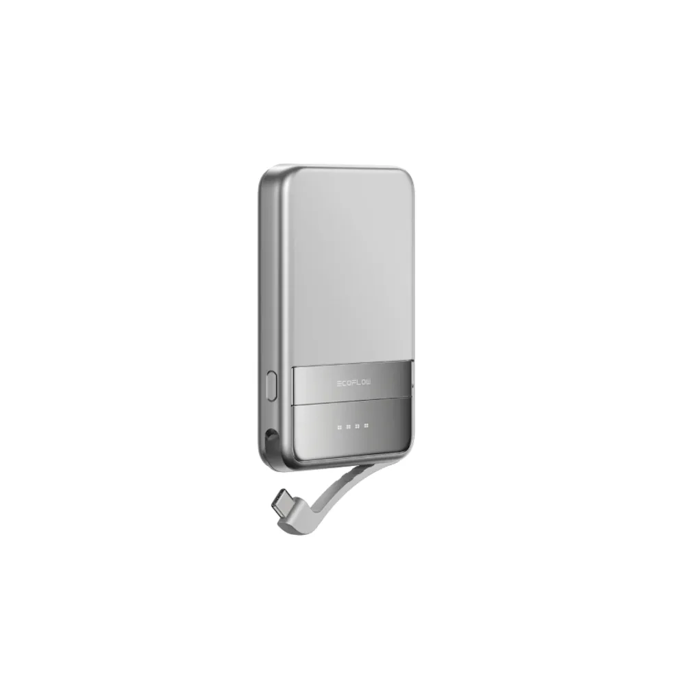EcoFlow Rapid 5000mAh Magnetic PowerBank Silver