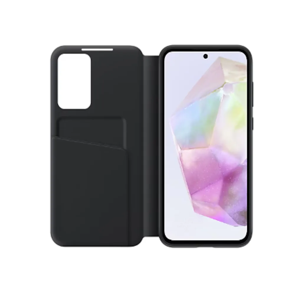 Samsung EF-ZA356CBEGWW Smart View Wallet Case A35 Black