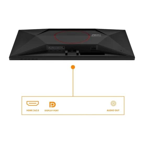 AOC Gaming Monitor Q27G42XE, 27 QHD 2560x1440, 180Hz, 0.5 ms, 1000:1, DP/HDMI*2, Tilt, 2W x 2