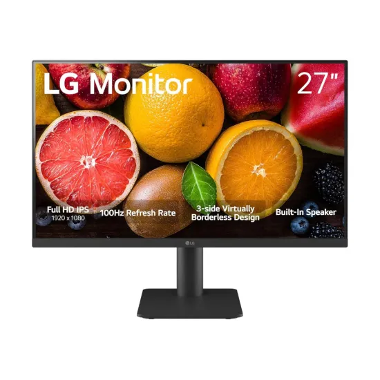 LG LED IPS Monitor 27MS550-B, 27 , FHD 1920 x 1080, 100Hz, 1000:1, 5 ms, HDMI*2, HAS, 2W x 2