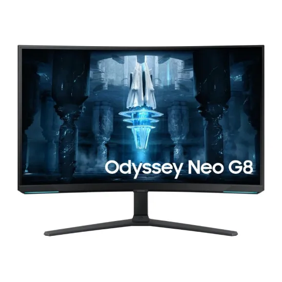 SAMSUNG Odyssey NEO G8 G85NB 32 Curved Gaming Monitor, 4K UHD 3840 x 2160, 240Hz, 1ms,DP/HDMI*2,USB