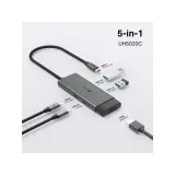 TP-LINK UH5020C USB Type-C 5 in 1 Hub 100W Power Delivery, HDMI 4K@60Hz, USB 3.0*2, USB-C