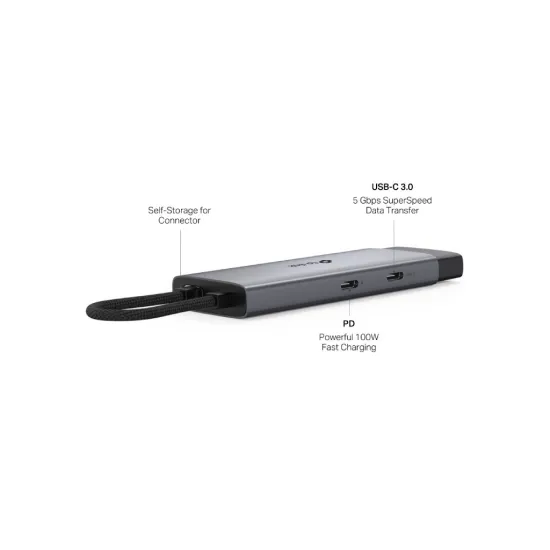 TP-LINK UH5020C USB Type-C 5 in 1 Hub 100W Power Delivery, HDMI 4K@60Hz, USB 3.0*2, USB-C