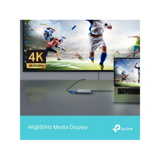 TP-LINK UH5020C USB Type-C 5 in 1 Hub 100W Power Delivery, HDMI 4K@60Hz, USB 3.0*2, USB-C