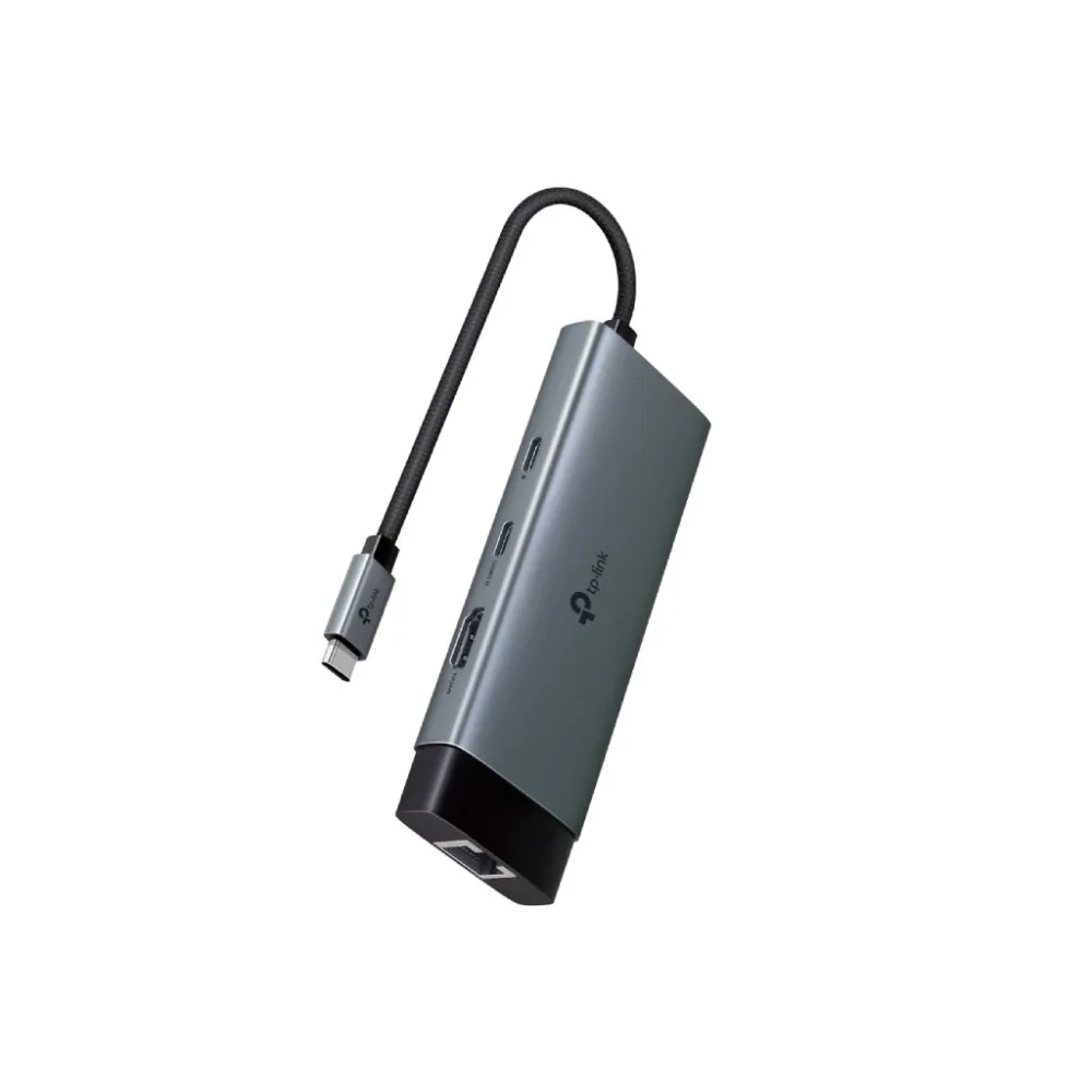 TP-LINK UH6120C USB Type-C 6 in 1 Hub,100W Fast Charging,4K@60Hz HDMI,2USB-A,1USB-C, Gbps ethernet