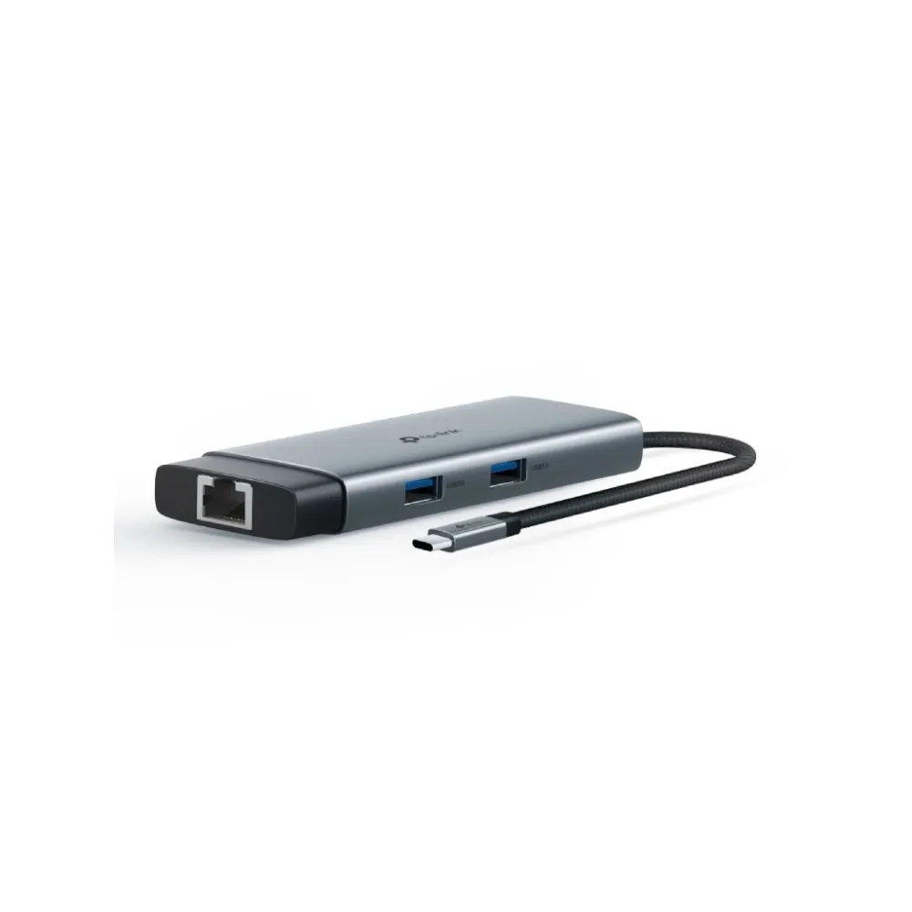 TP-LINK UH6120C USB Type-C 6 in 1 Hub,100W Fast Charging,4K@60Hz HDMI,2USB-A,1USB-C, Gbps ethernet