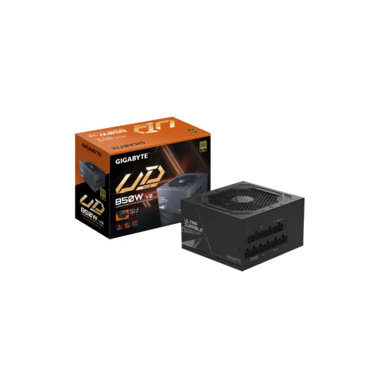 GIGABYTE GP-UD850GM PG5 V2 850W Power Supply, 80 PLUS Gold, Modular, PCIe Gen 5.1, ATX 3.1