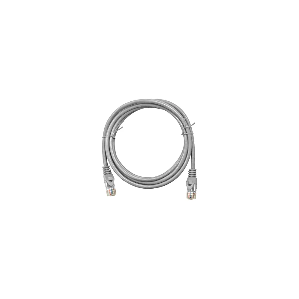 Schrack Patch kabl RJ45, Cat.5e, U/UTP, PVC, sivi, 7m