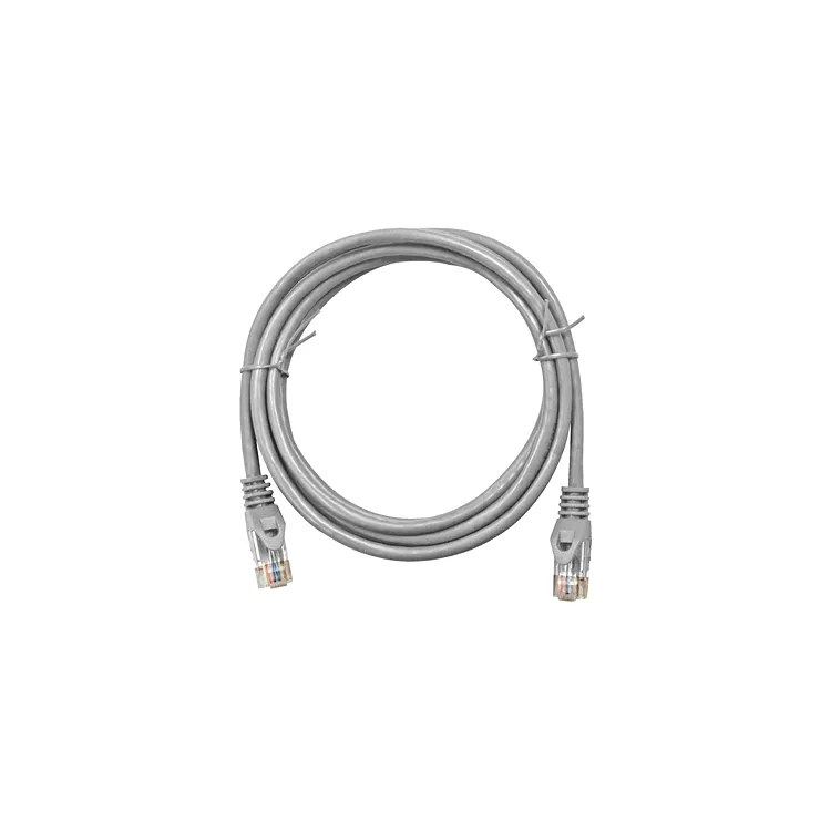 Schrack Patch kabl RJ45, Cat.5e, U/UTP, PVC, sivi, 7m