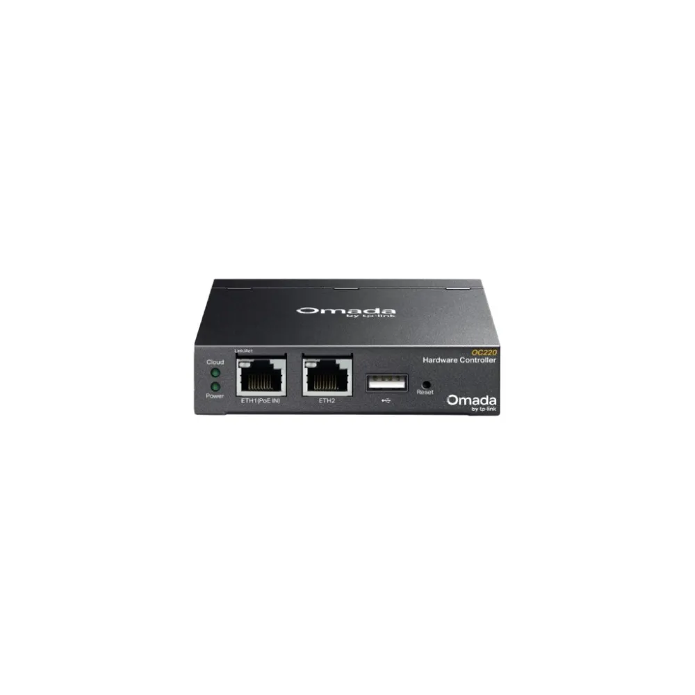 TP-LINK OC220 Omada Hardware Controller - Centralized management, metal casing, USB 2.0, 802.3af PoE