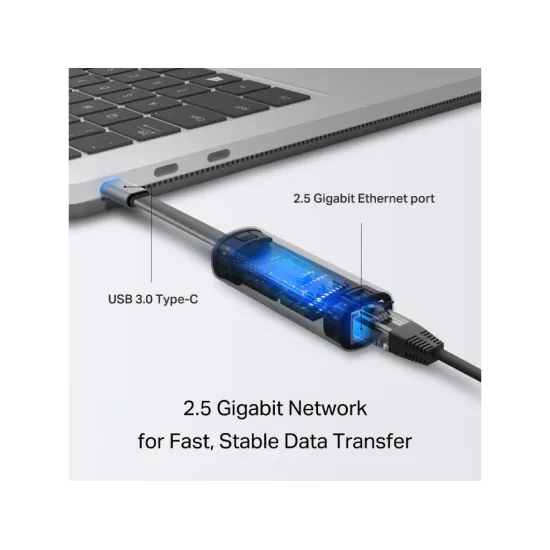 TP-LINK UE302C USB Type-C to 2.5 Gigabit Ethernet Network Adapter