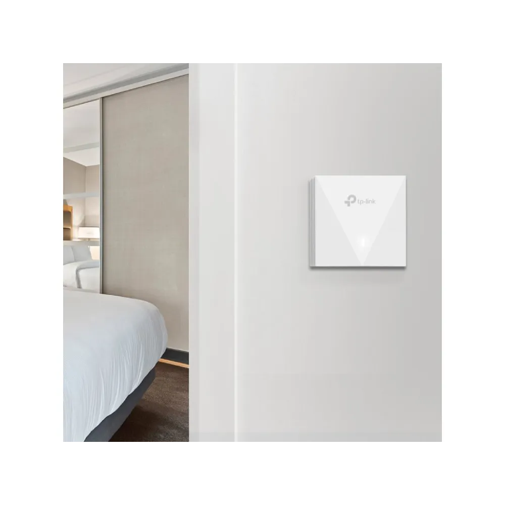 TP-LINK EAP650-Wall AX3000 Wall Plate WiFi 6 Access Point, coverage 40 m2