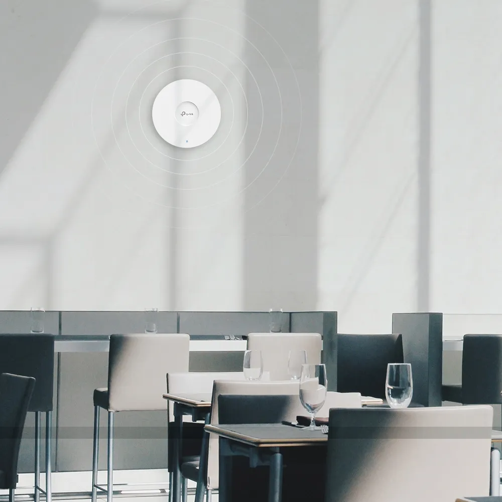 TP-LINK EAP653 AX3000 Ceiling Mount WiFi 6 Access Point, PoE+ Powered