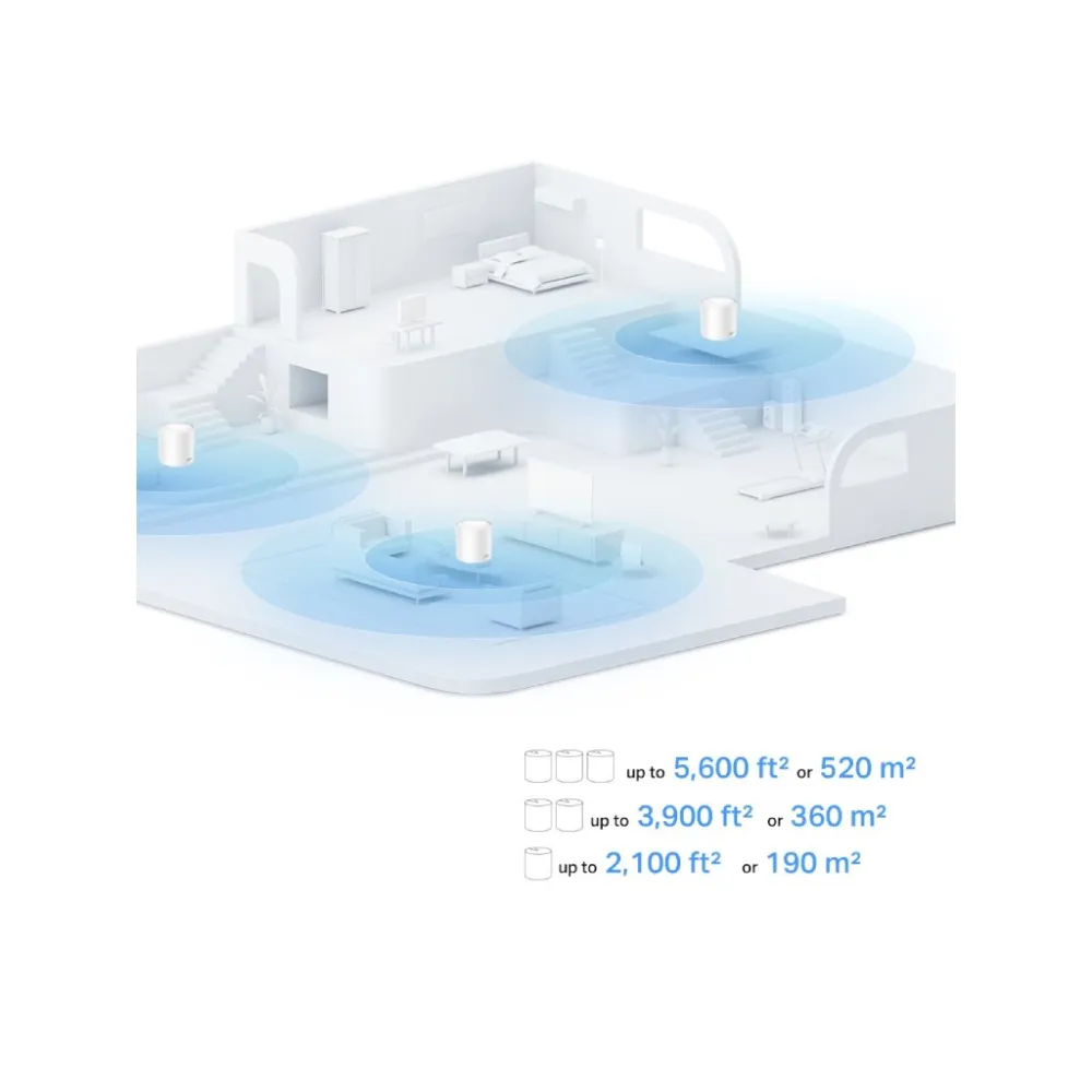 TP-LINK DECO X10 (1-PACK) AX1500 Whole Home Mesh Wi-Fi 6 System, up to 190 m2