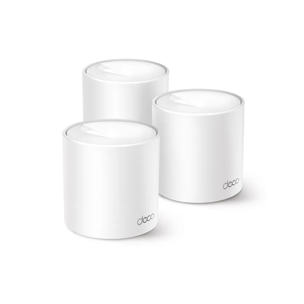 TP-LINK Deco X10(3-pack) AX1500 Whole Home Mesh Wi-Fi 6 System, up to 520m2