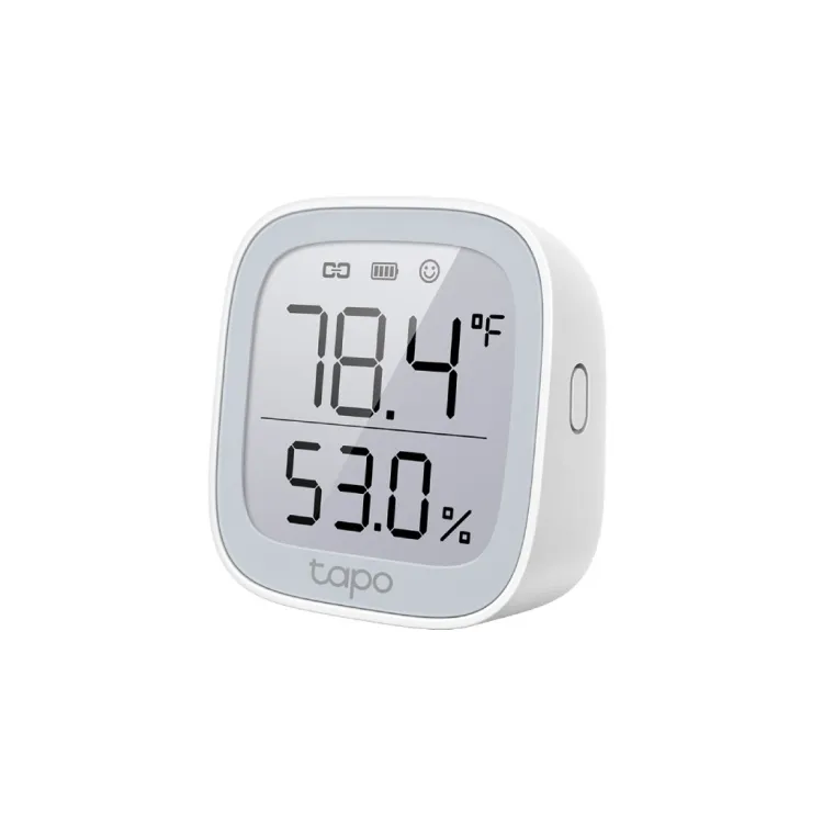TP-LINK TAPO T315 Smart Temperature & Humidity Monitor, Real-Time Monitoring, 2.7 E-ink Display