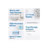 TP-LINK TAPO T315 Smart Temperature & Humidity Monitor, Real-Time Monitoring, 2.7 E-ink Display