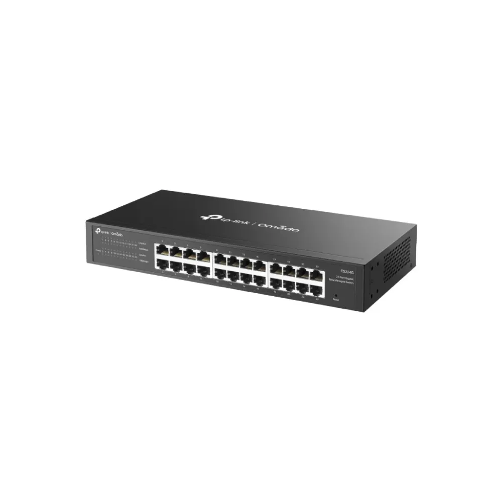 TP-LINK ES224G Omada 24-Port Gigabit Easy Managed Switch, Rackmountable/Desktop