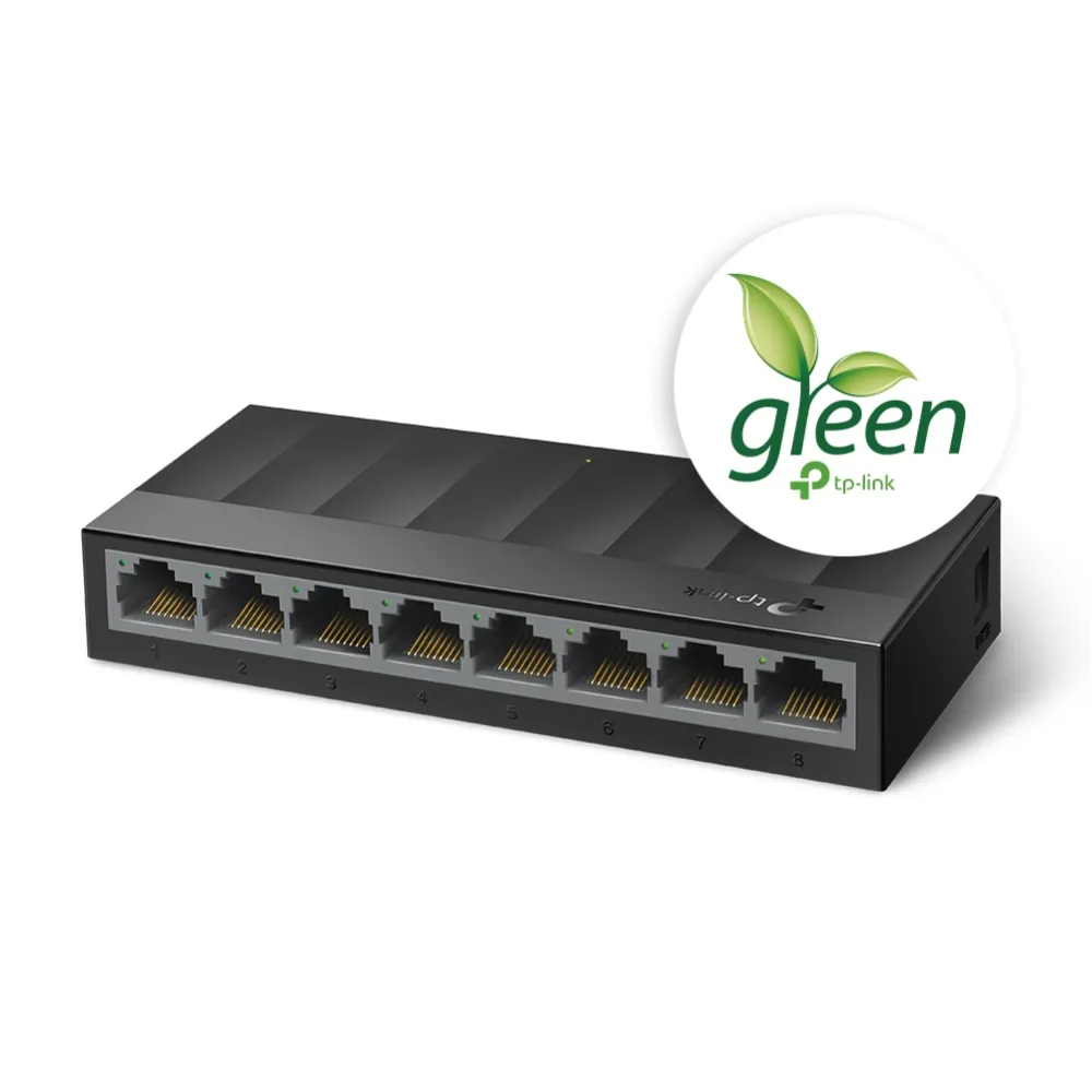 TP-LINK LS1008G 8-Port Gigabit Desktop Switch
