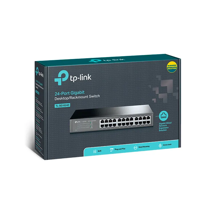 TP-LINK TL-SG1024D 24-Port Gigabit Desktop/Rackmount Switch