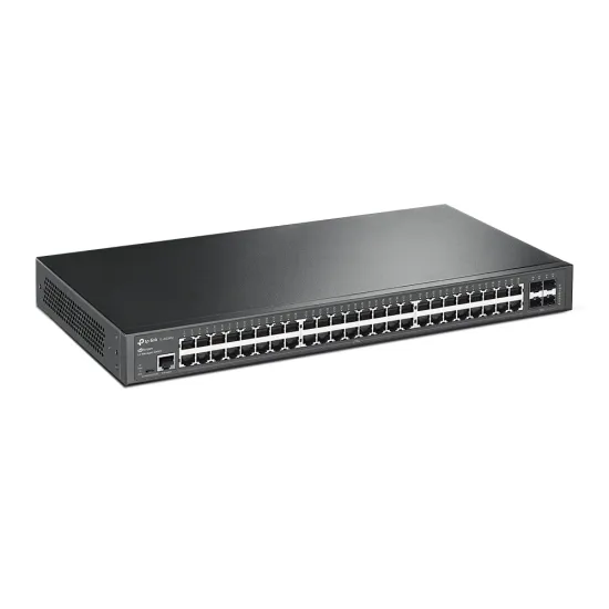 TP-LINK TL-SG3452 JetStream 48-Port Gigabit L2 Managed Switch with 4 SFP Slots