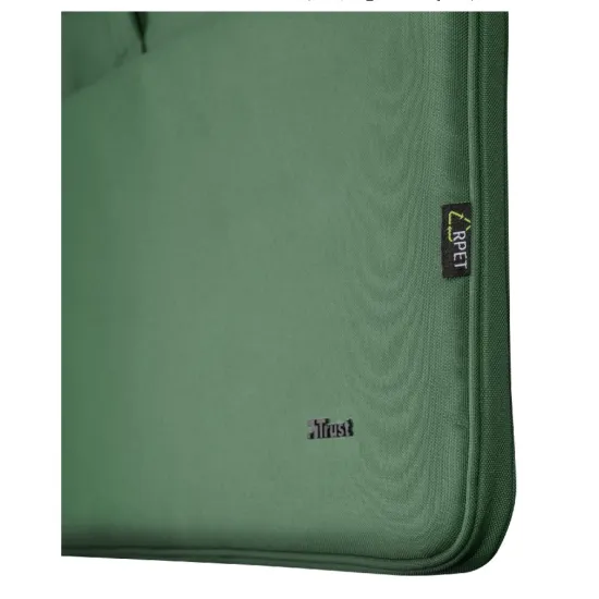 TRUST Bologna Eco-friendly Slim laptop bag for 16 inch laptops - Green