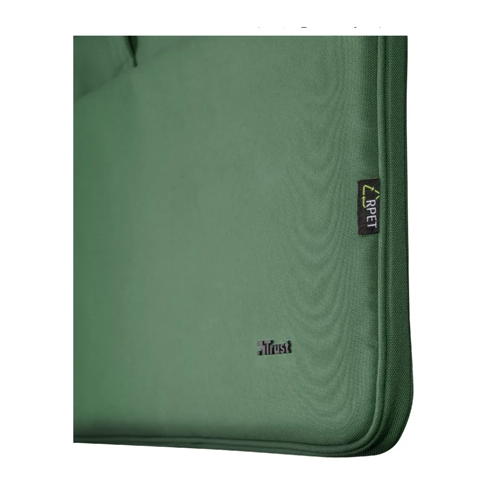 TRUST Bologna Eco-friendly Slim laptop bag for 16 inch laptops - Green