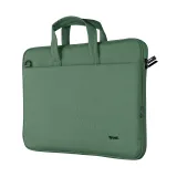 TRUST Bologna Eco-friendly Slim laptop bag for 16 inch laptops - Green