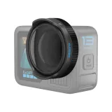 GoPro Macro Lens Mod - Variable Close-Focus Wide Angle Lens, Compatible with HERO13 Black