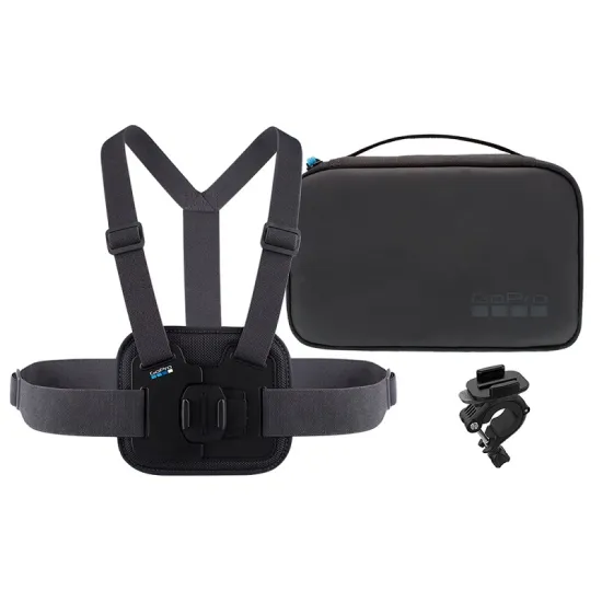 GoPro Sports kit (chesty + handlebar/seatpost/pole mount + mounts)