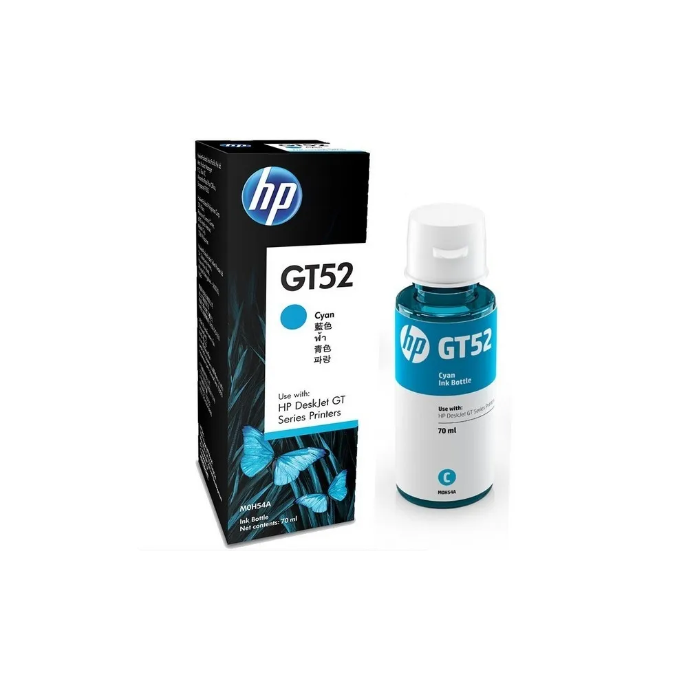 HP GT52 Cyan Original Ink Bottle-8000 pages-Cronos x 30b9a