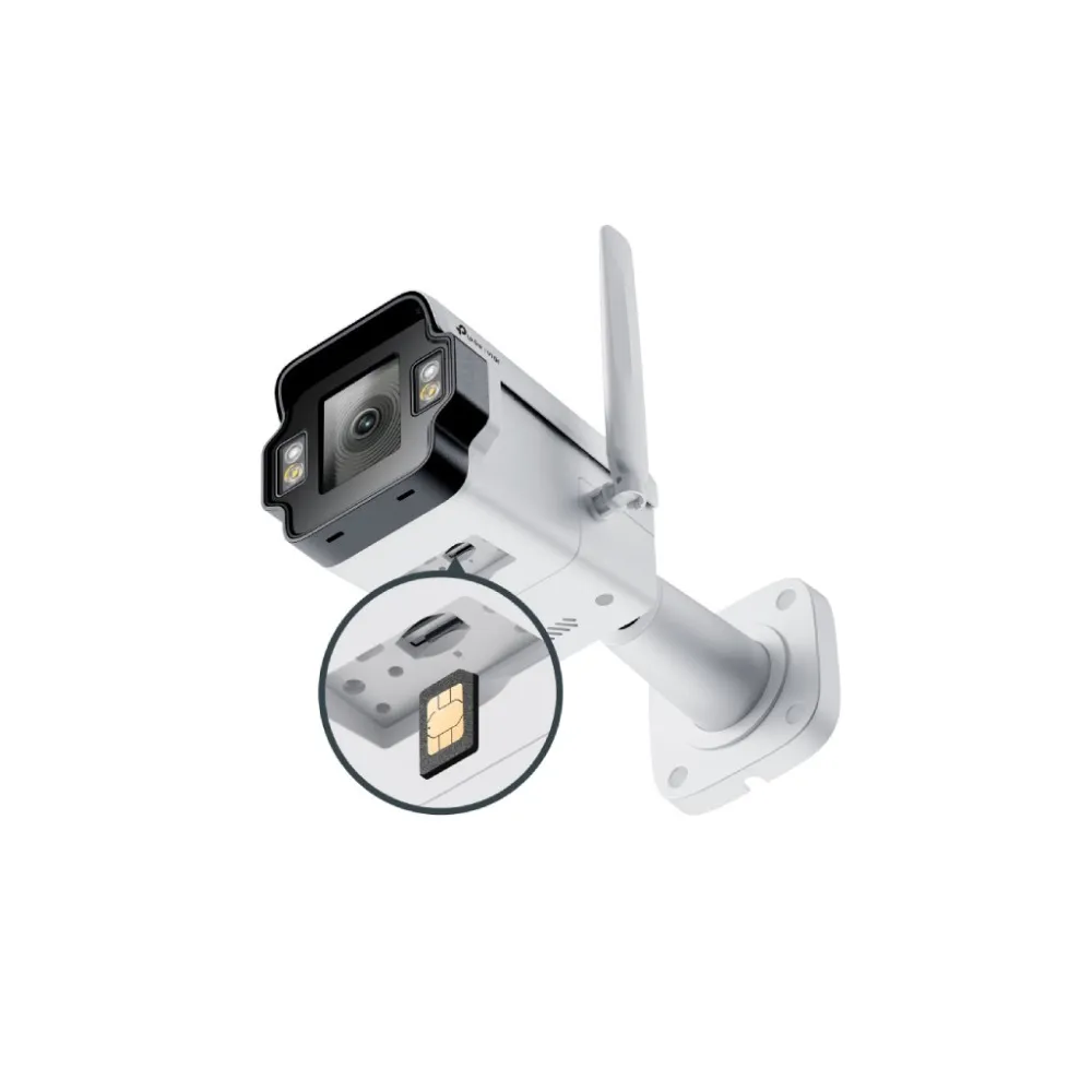 TP-LINK InSight S345-4G(4mm) VIGI 4MP Outdoor Full-Color 4G Bullet Network Camera, IP66