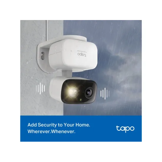 TP-LINK TAPO C216 2K 3MP Indoor/Outdoor Home Security Wi-Fi Camera,Pan and Tilt, Sound & Light Alarm