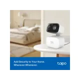 TP-LINK TAPO C216 2K 3MP Indoor/Outdoor Home Security Wi-Fi Camera,Pan and Tilt, Sound & Light Alarm