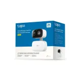 TP-LINK TAPO C216 2K 3MP Indoor/Outdoor Home Security Wi-Fi Camera,Pan and Tilt, Sound & Light Alarm