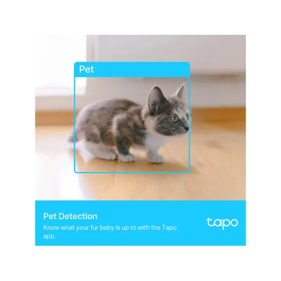 TP-LINK TAPO C225 Pan/Tilt AI Home Security Wi-Fi Camera, 2K QHD, 360 degree horizontal FOV
