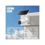TP-LINK TAPO C425 KIT Solar-Powered Security Camera Kit, 2K QHD, 4MP, Free AI Detection, IP66