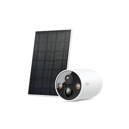 TP-LINK TAPO C425 KIT Solar-Powered Security Camera Kit, 2K QHD, 4MP, Free AI Detection, IP66