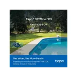 TP-LINK TAPO C425 KIT Solar-Powered Security Camera Kit, 2K QHD, 4MP, Free AI Detection, IP66