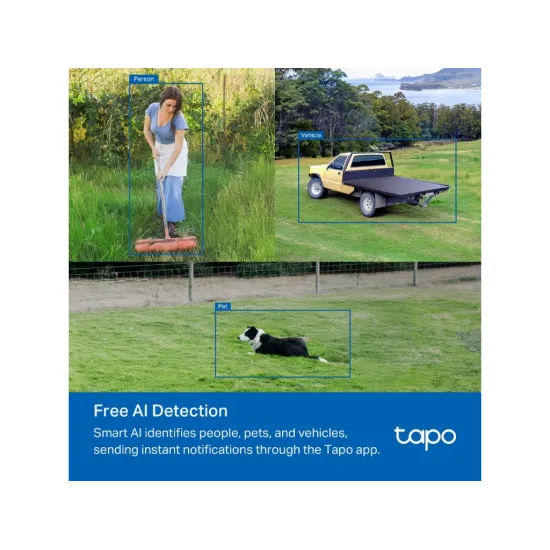 TP-LINK TAPO C501GW Outdoor Pan/Tilt 4G LTE Camera , 1080P Full HD, IP66, AI, 360 degree