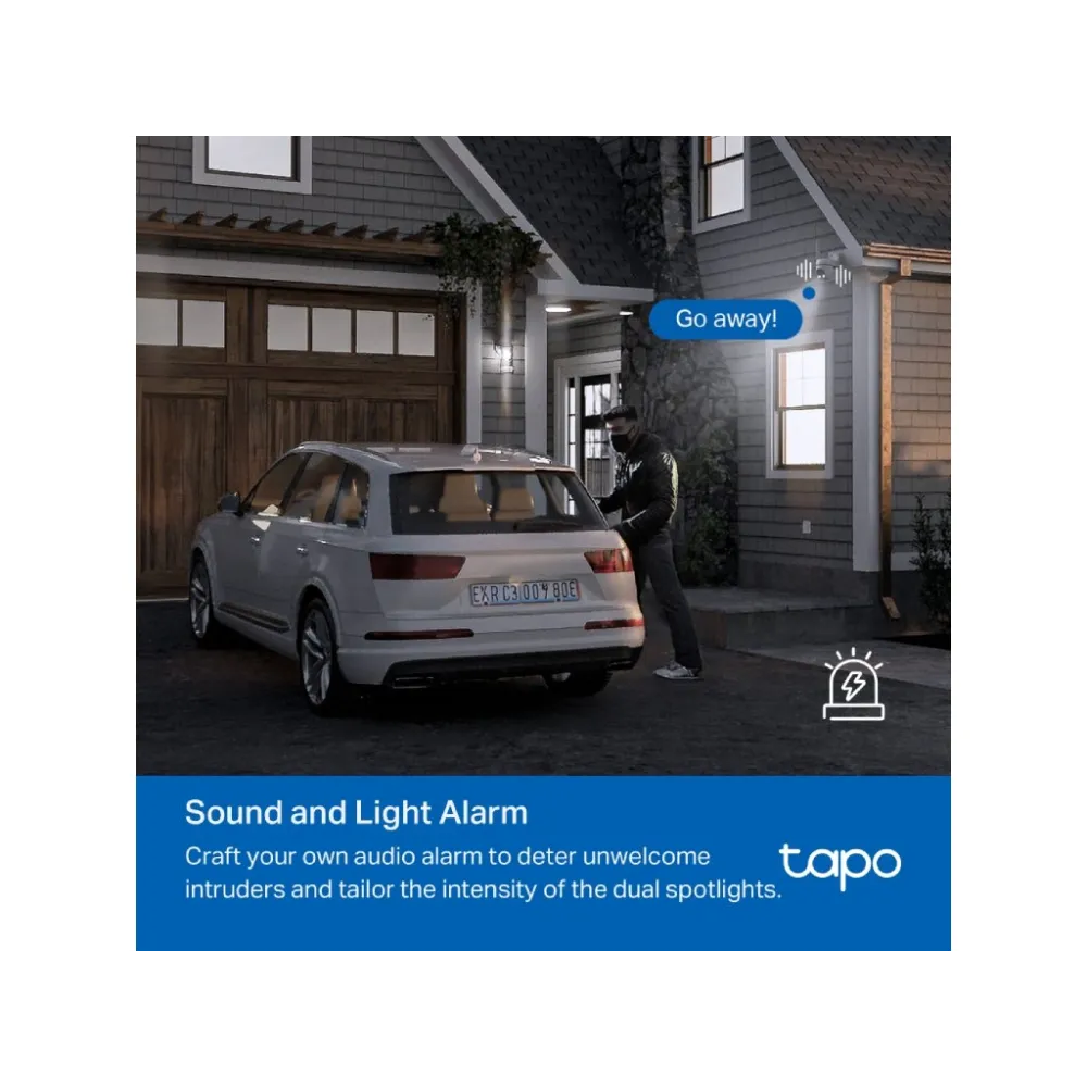 TP-LINK TAPO C501GW Outdoor Pan/Tilt 4G LTE Camera , 1080P Full HD, IP66, AI, 360 degree