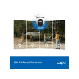 TP-LINK TAPO C615G KIT Solar-Powered Pan/Tilt 4G LTE Security Camera Kit, 2K 3MP, IP65