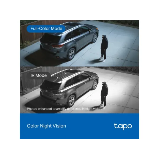 TP-LINK TAPO C630 KIT Solar-Powered Pan/Tilt Security Camera Kit, 24/7, 3K 5MP, IP 65, AI