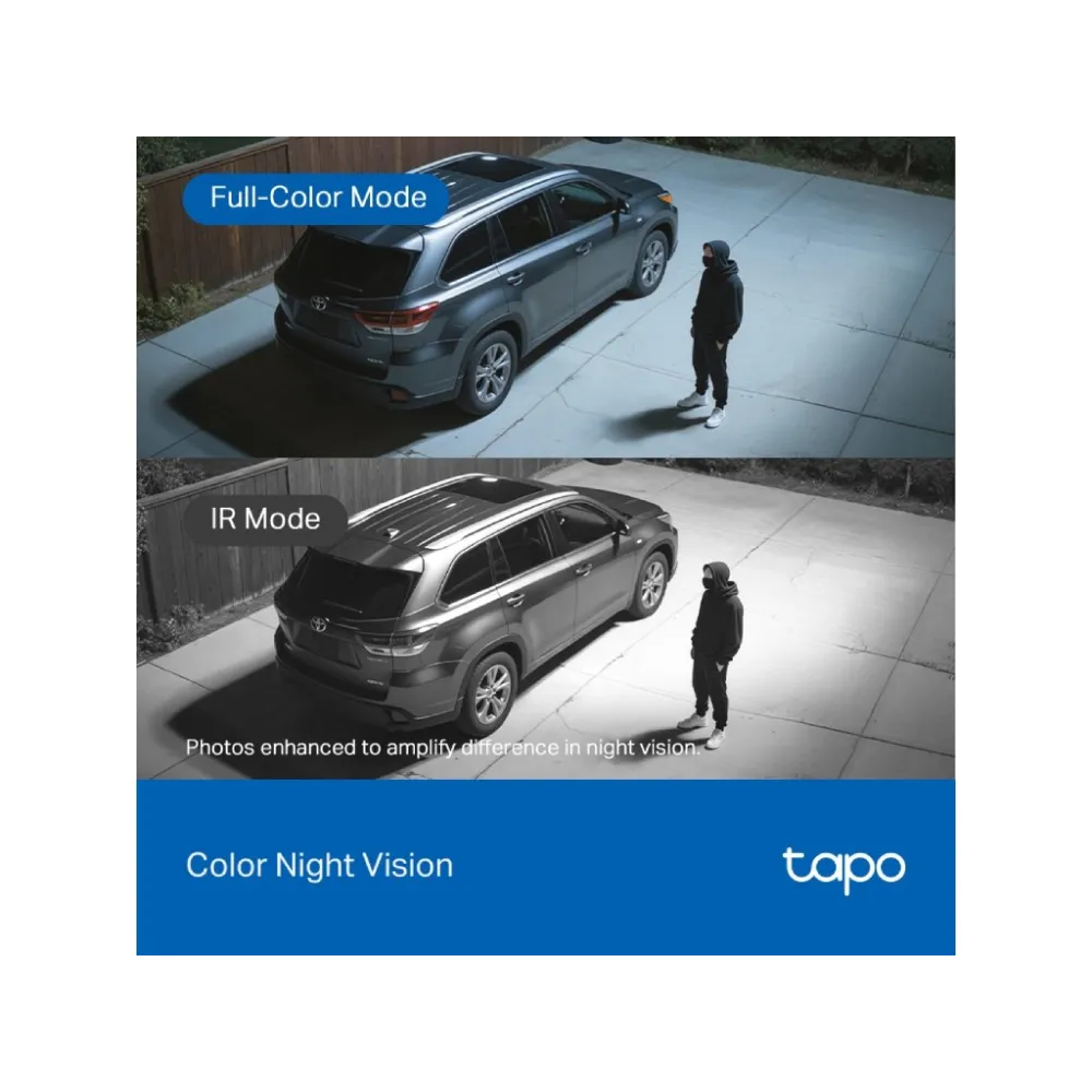 TP-LINK TAPO C630 KIT Solar-Powered Pan/Tilt Security Camera Kit, 24/7, 3K 5MP, IP 65, AI