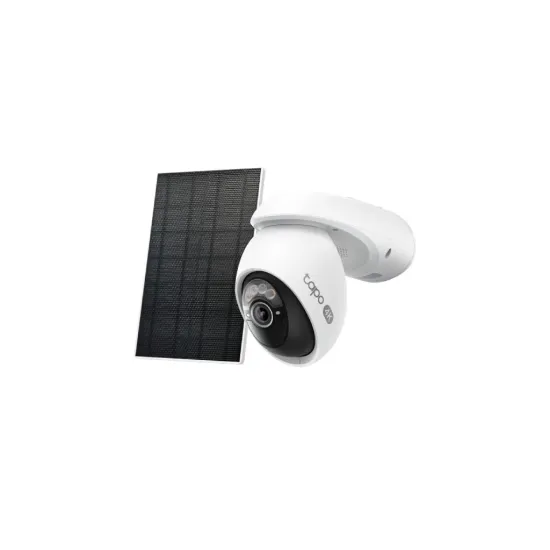 TP-LINK TAPO C660 KIT Ultra 4K Solar-Powered Pan/Tilt Security Camera Kit, 360 AI Tracking