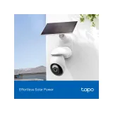 TP-LINK TAPO C660 KIT Ultra 4K Solar-Powered Pan/Tilt Security Camera Kit, 360 AI Tracking