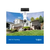 TP-LINK TAPO C660 KIT Ultra 4K Solar-Powered Pan/Tilt Security Camera Kit, 360 AI Tracking